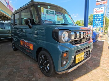 新型スペーシアギアの試乗車です！！！